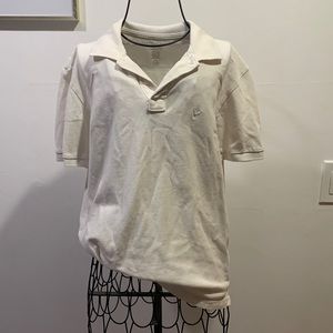 Men’s White Polo T-Shirt